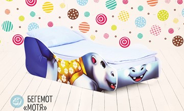Детская кровать-зверенок Бегемот-Мотя в Иваново