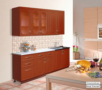 Кухонный гарнитур Классика 2000, цвет Итальянский орех в Иваново