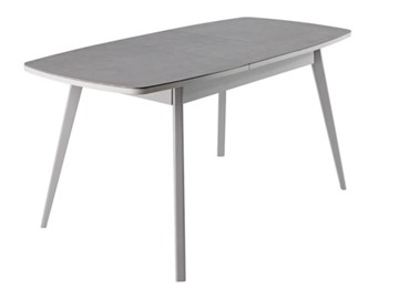 Кухонный раскладной стол Артктур, Керамика, grigio серый, 51 диагональные массив серый в Иваново