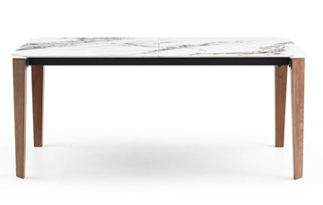 Керамический кухонный стол DT8843CW (180) белый мрамор  керамика в Иваново