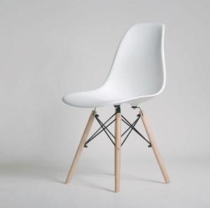 Обеденный стул derstuhl DSL 110 Wood (белый) в Иваново