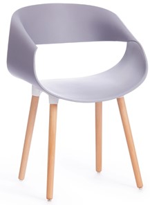 Обеденный стул QXX (mod. C1058) 54х56х78 серый 024 /натуральный арт.15194 в Иваново