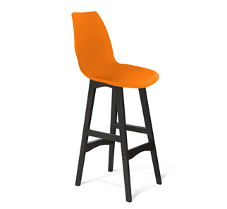Барный стул SHT-ST29/S65 (оранжевый ral2003/венге) в Иваново