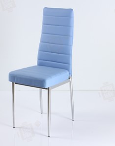 Кухонный стул В-1 хром люкс голубой в Иваново