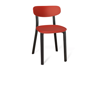 Обеденный стул SHT-ST85-2/SB85-2/S85 (красный/черный) в Иваново