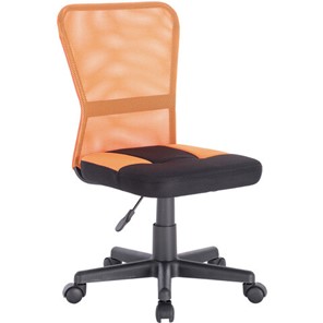 Компьютерное кресло Brabix Smart MG-313 (без подлокотников, комбинированное, черное/оранжевое) 531844 в Иваново