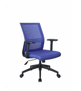 Кресло офисное Riva Chair 668, Цвет синий в Иваново