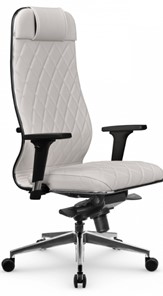 Кресло офисное Мetta L 1m 40M/2D Infinity Easy Clean (MPES) мультиблок, нижняя часть 17838 белый в Иваново