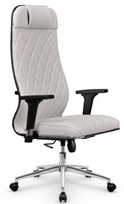 Кресло офисное Мetta L 1m 40M/2D Infinity Easy Clean (MPES) топган OMS, нижняя часть 17853 белый в Иваново