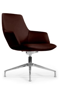 Кресло в офис Spell-ST (С1719), темно-коричневый в Иваново