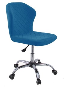 Кресло в офис KD-31, микровелюр B8 blue в Иваново