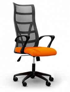 Компьютерное кресло ДамОфис 5600, оранж/черное в Иваново