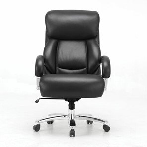Кресло компьютерное Brabix Premium Pride HD-100 (натуральная кожа, черное) 531940 в Иваново