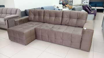 Угловой диван с оттоманкой Реал ДУ Graund 03 велюр в Иваново