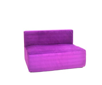 Кресло бескаркасное Тетрис 100х80х60, фиолетовое в Иваново