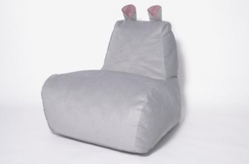 Кресло-мешок Бегемот серый в Иваново