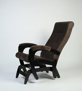Кресло маятниковое Версаль, ткань шоколад 36-Т-Ш в Иваново