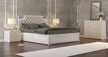 Спальная кровать СВ-Стиль Сфера 140*200 с основанием в Иваново