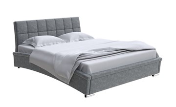 Двуспальная кровать Орматек Corso-1L 160x200, Велюр (Gratta 4 Серый космос) в Иваново