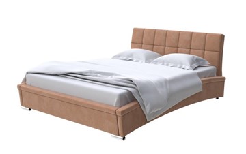 Двуспальная кровать Орматек Corso-1L 200x200, Микровелюр (Manhattan Брауни) в Иваново