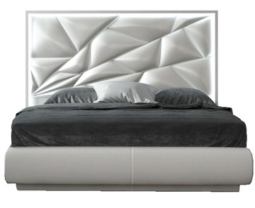 Кровать полуторная FRANCO KIU 1242 с LED подсветкой изголовья (160х200) в Иваново