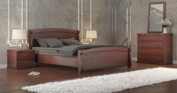 Двуспальная кровать СВ-Стиль Магнат 160*195 с основанием в Иваново