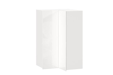 Шкаф кухонный угловой высокий Шервуд, ЛД 281.570.000.170, белый/белый глянец в Иваново