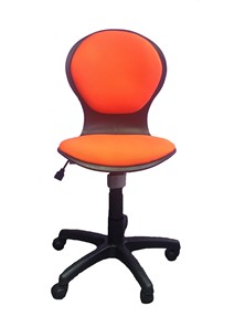 Кресло детское Libao LB-C 03, цвет оранжевый в Иваново