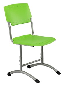 Детский стул регулируемый Отличник.3 3-5, Салатовый RAL 6038/Светло-серый в Иваново