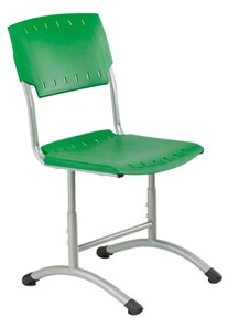 Детский стул регулируемый Отличник.3 3-5, Зеленый RAL 6001/Светло-серый в Иваново