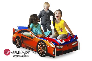 Детская кровать-машина Lamborghini в Иваново - предосмотр 4