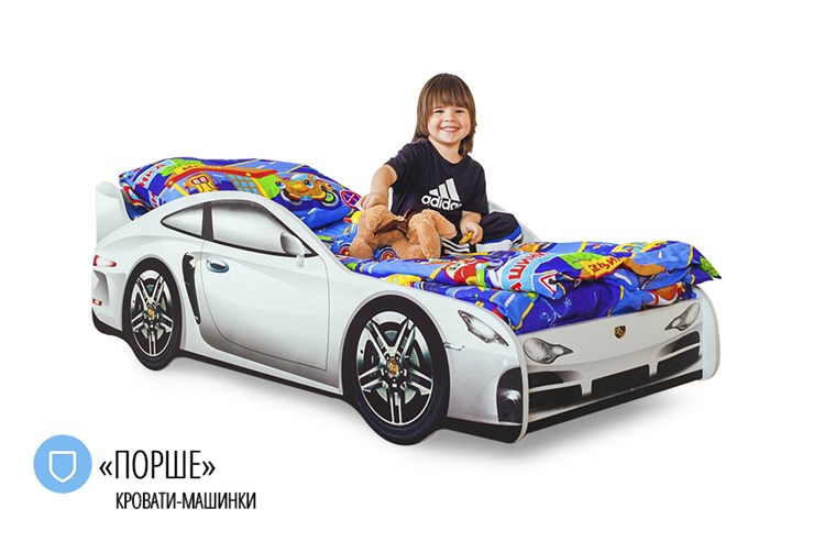 Детская кровать-машина Porsche в Иваново - изображение 1