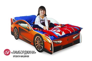 Детская кровать-машина Lamborghini в Иваново - предосмотр 1