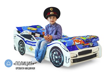 Кровать-машина в детскую Полиция в Иваново - предосмотр 1