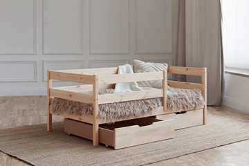 Детская кровать Софа с ящиками, без покраски в Иваново - предосмотр 1