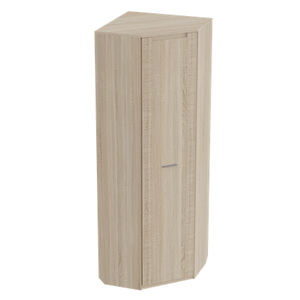 Угловой распашной шкаф Элана, Дуб сонома 720х720х208 в Иваново - изображение