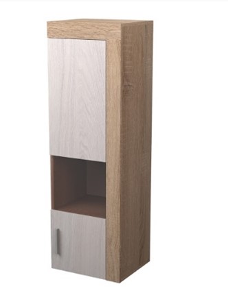 Шкаф одностворчатый Торонто ТШН-4, Дуб сонома-ЯАС в Иваново - изображение