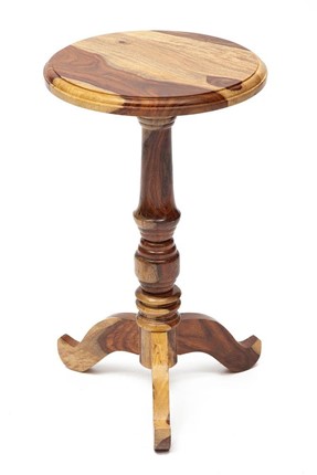 Кофейный стол Бомбей - 0237 палисандр, 35*35*60, натуральный (natural) арт.10046 в Иваново - изображение