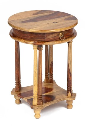 Кофейный столик Бомбей - 1149  палисандр, 45*45*60, натуральный (natural) арт.10049 в Иваново - изображение