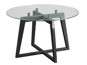Стеклянный столик Рилле-445 (серый графит) в Иваново