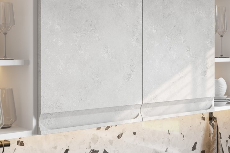 Угловой гарнитур Вельвет, бетон графит/бетон снежный в Иваново - изображение 4
