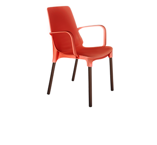 Обеденный стул SHT-ST76/S424 (красный/коричневый муар) в Иваново