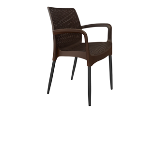 Обеденный стул SHT-ST68/S424-С (коричневый/черный муар) в Иваново