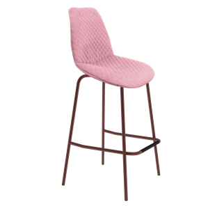 Барный стул SHT-ST29-С22 / SHT-S29P (розовый зефир/медный металлик) в Иваново