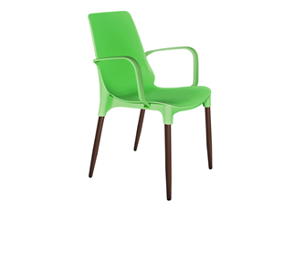 Обеденный стул SHT-ST76/S424-С (зеленый/коричневый муар) в Иваново