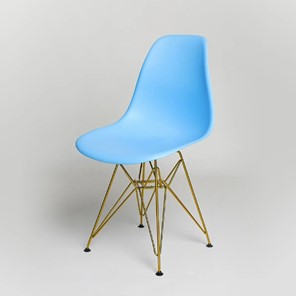 Кухонный стул DSL 110 Gold (голубой) в Иваново