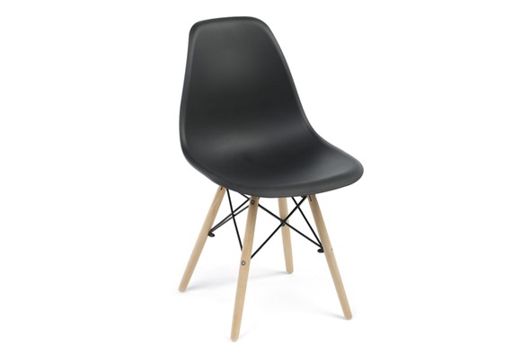 Обеденный стул DSL 110 Wood (черный) в Иваново - изображение