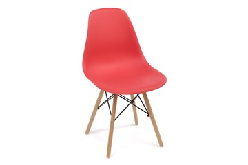 Обеденный стул DSL 110 Wood (красный) в Иваново