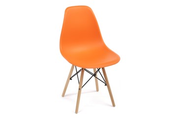 Обеденный стул DSL 110 Wood (оранжевый) в Иваново
