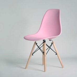 Обеденный стул DSL 110 Wood (розовый) в Иваново